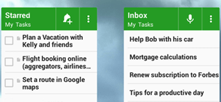Widgets