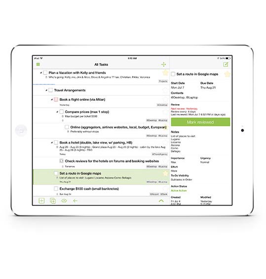 MLO iPad 待办清单